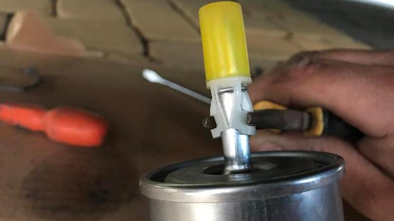 Wymiana filtra paliwa w dieslu