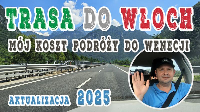 Podróż samochodem do Włoch