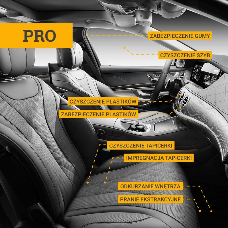 Czyszczenie siedzeń samochodowych